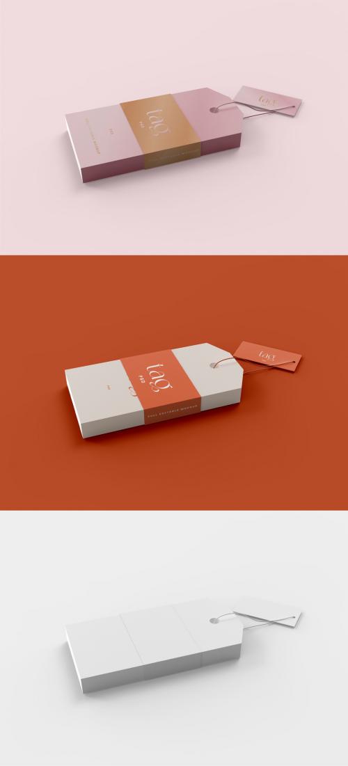 3D Stack of Tags Mockup - 473154675