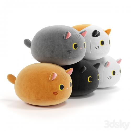 Soft toys cats