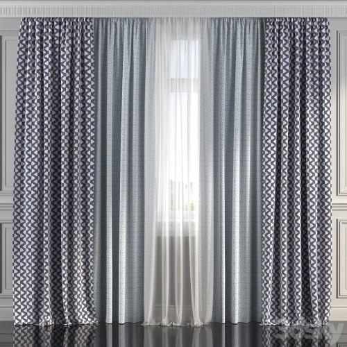 Curtains with window 212