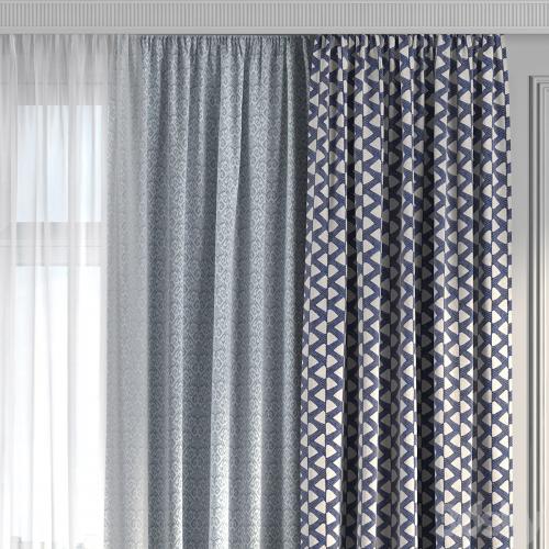 Curtains with window 212