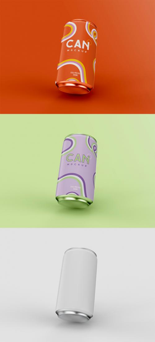 3D Soda or Beer Can Mockup - 473405564