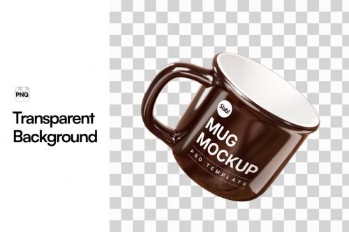 Enamel Mug Mockup