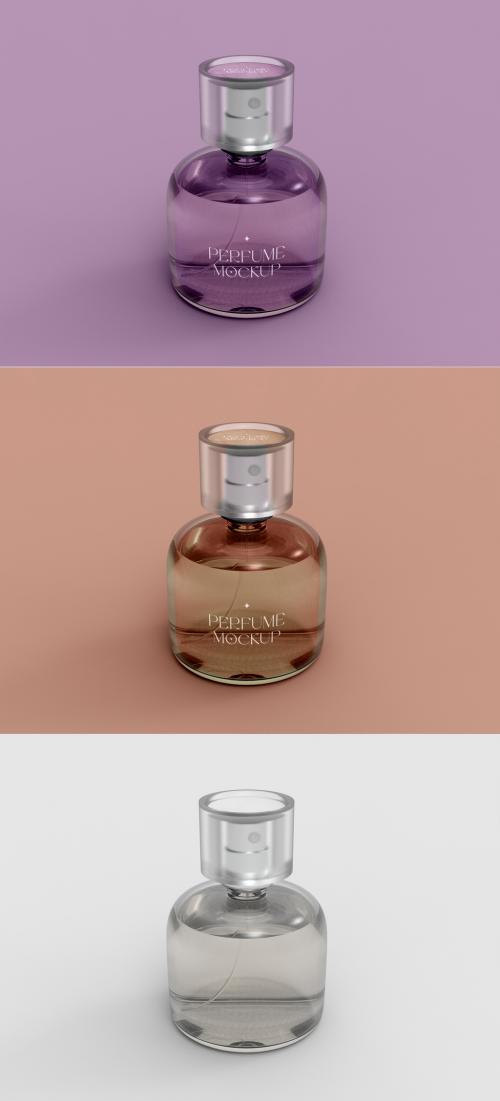 3D Perfume Bottle Mockup - 473406687