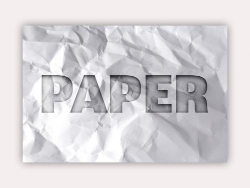 Paper Text Effect - 473613471