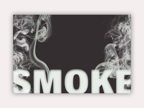 Smoke Text Effect - 473613479