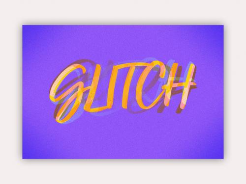 Glitch Text Effect - 473613491