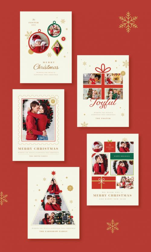 Joyful Christmas / Holiday Photo Card - 473613557
