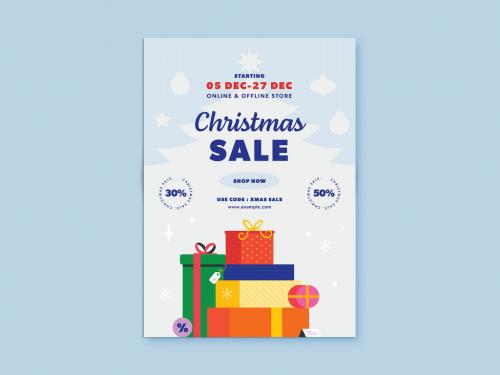 Christmas Sale Flyer - 473613559