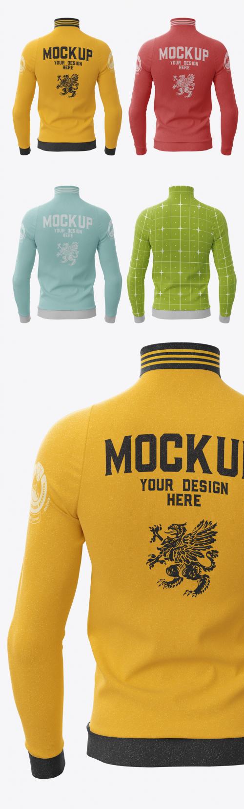 Jacket Sweatshirt Mockup - 473619594