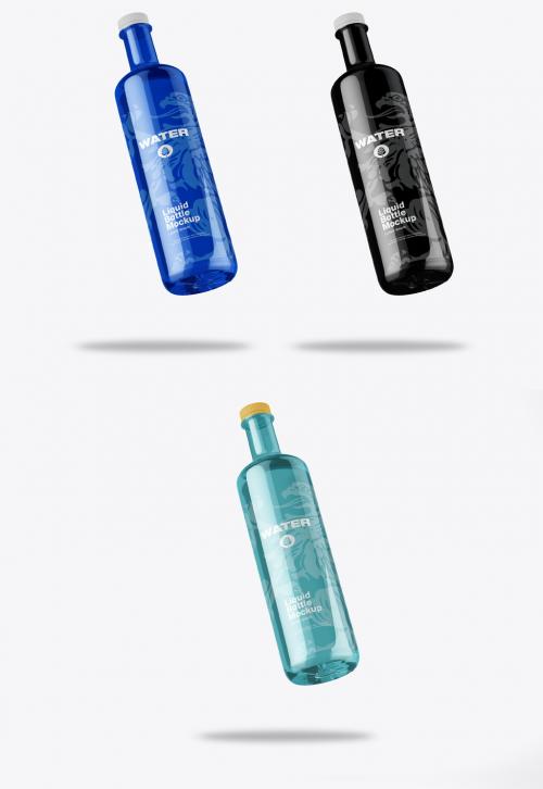 Water Bottle Mockup - 473619598