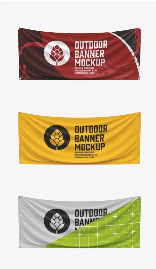 Outdoor Banner Mockup - 473622989