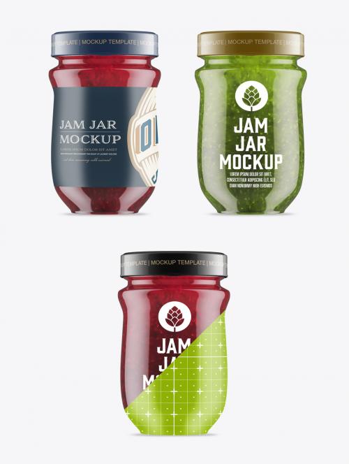 Jam Jar Mockup - 473623087