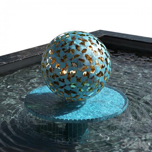 Fountain - Water Mantle by David Harber