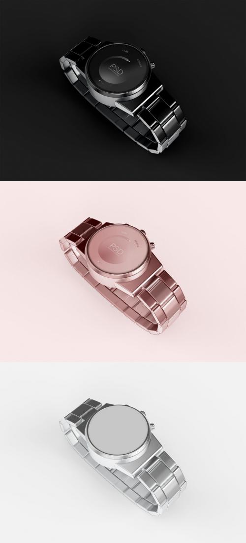 3D Elegant Smartwatch Mockup - 473629729