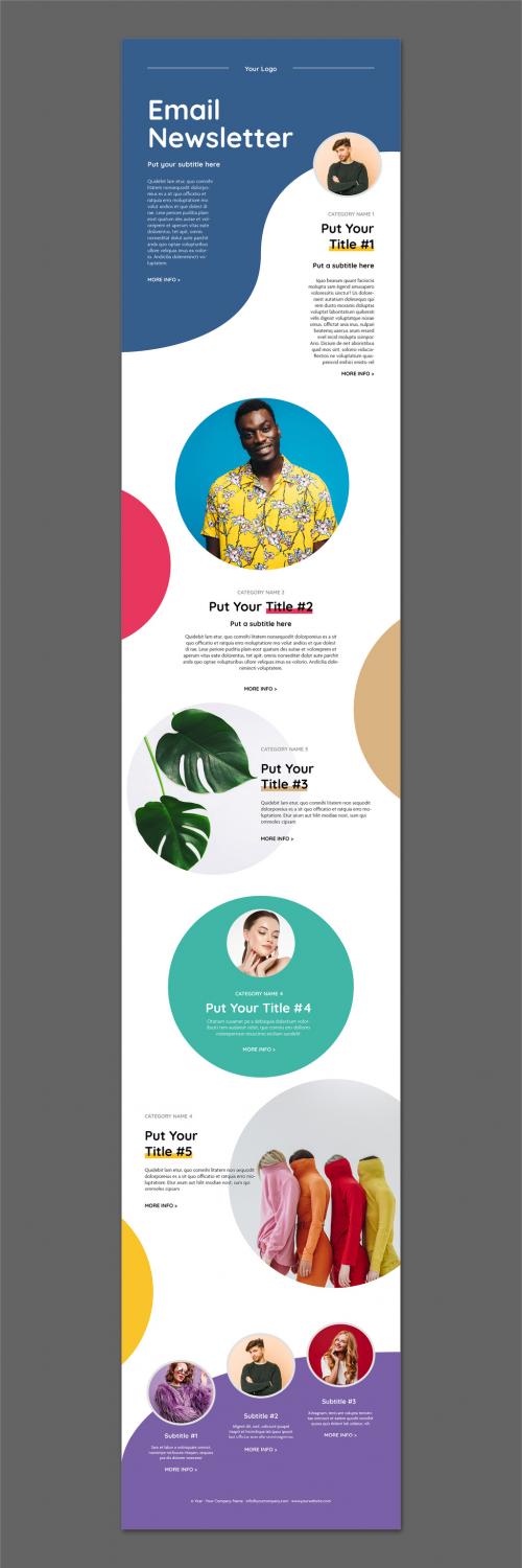 Email Newsletter Layout - 473629810