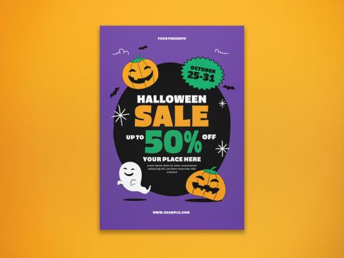 Halloween Sale Flyer - 473800368