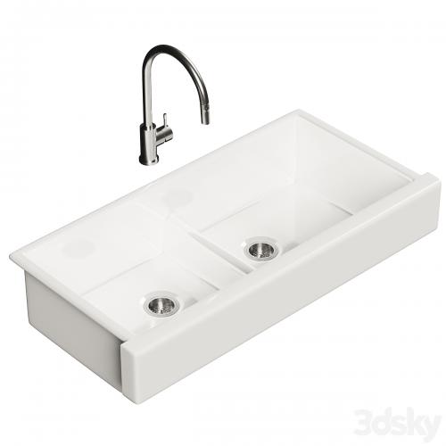 KOHLER - Whitehaven sink set with faucet