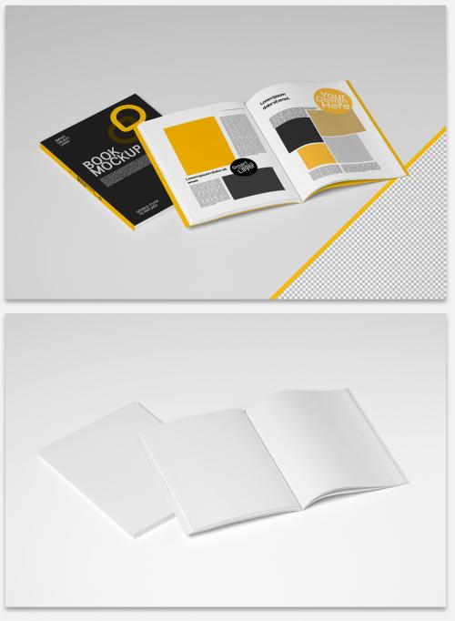 Mock Up of a Book - 473884727