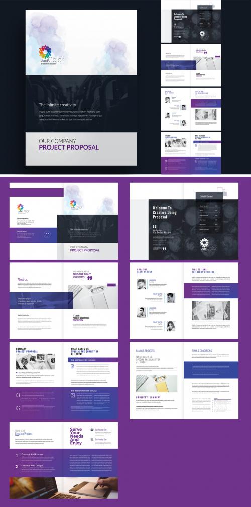Simple Clean Project Proposal - 474092500