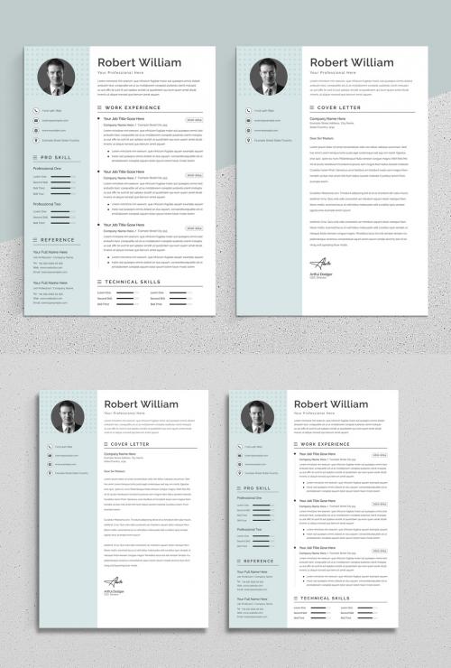 Clean Resume Layout - 475600836