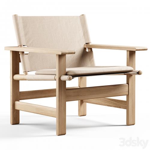 Fredericia - The Canvas Chair By Børge Mogensen