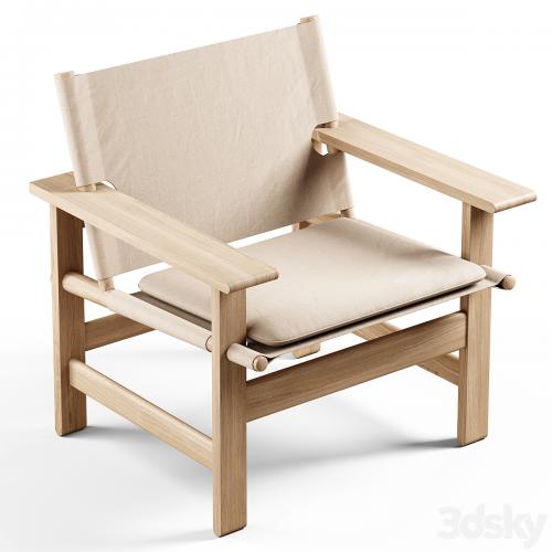 Fredericia - The Canvas Chair By Børge Mogensen