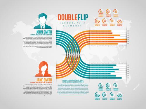 Double Flip Infographic - 475617725