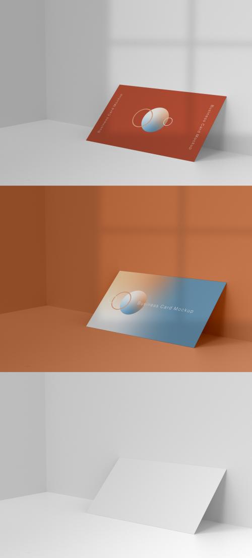 Isolated Business Card Mockup - 476112874