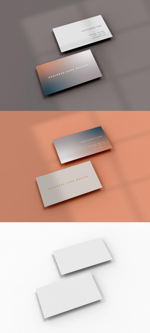 Two Business Cards Mockup - 476112881