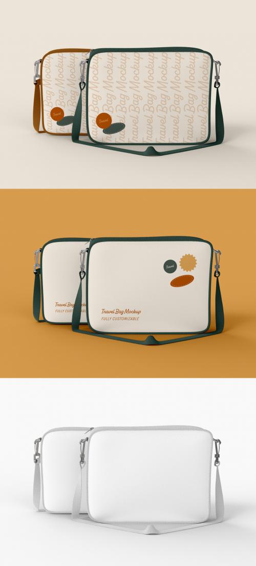 Two Travel Bags Mockup - 476112899