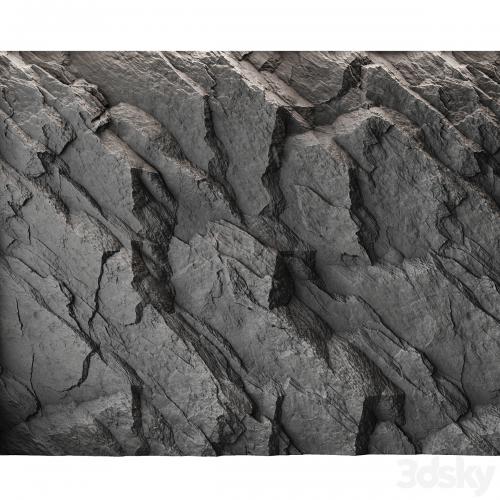 Rock cliff wall №67