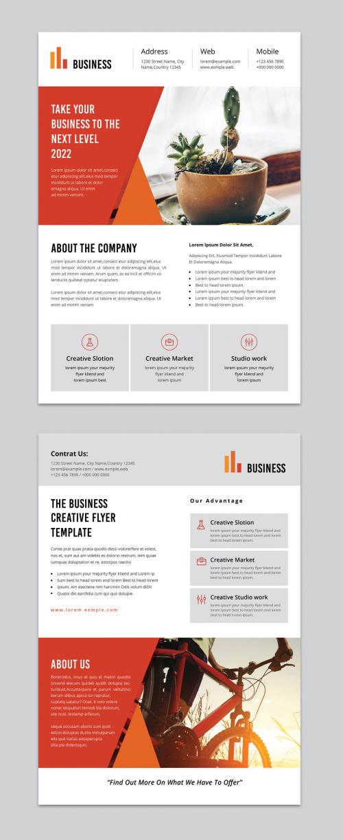 Business Flyer Layout - 476493484