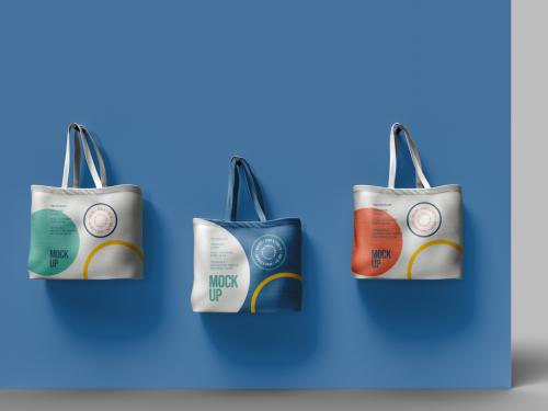 Canvas Bags Mockup Design - 477202943