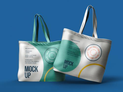 Canvas Bags Mockup Design - 477202955