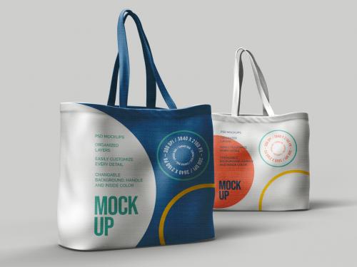 Canvas Bags Mockup Design - 477202974