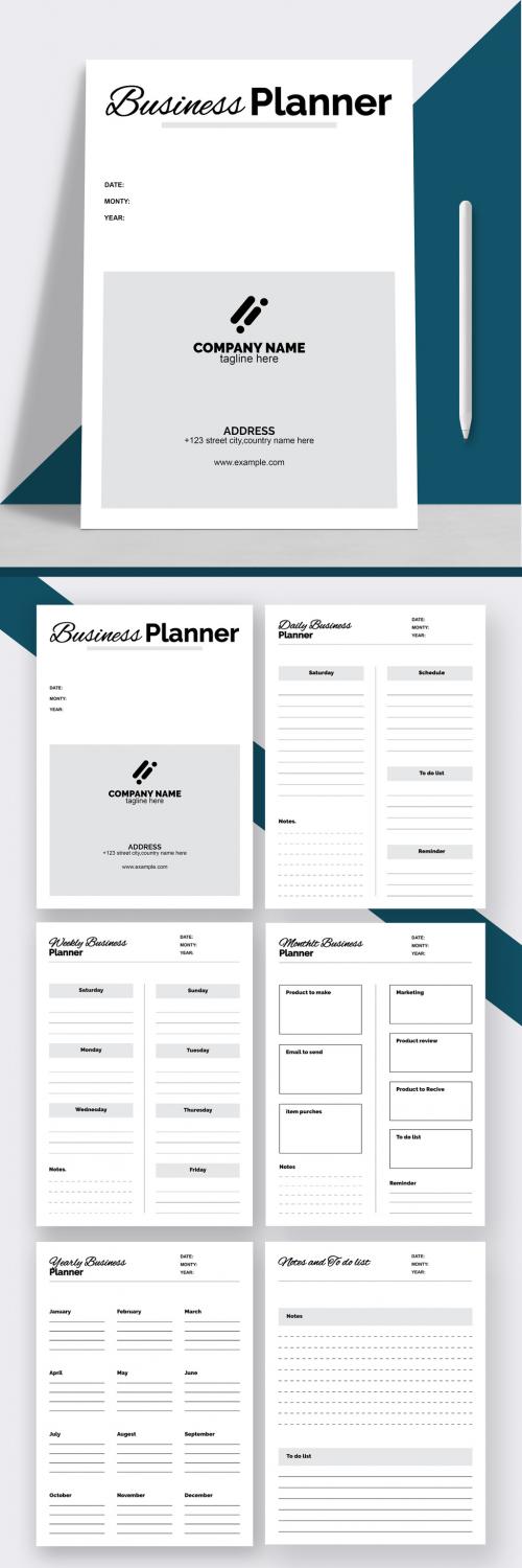 Monthly Planner Layout 2022 - 478192149