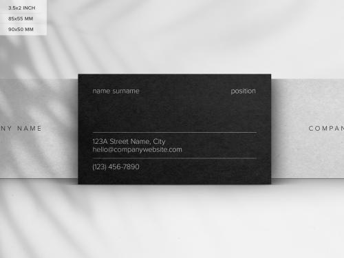 Business Card Mockup Design - 478397605