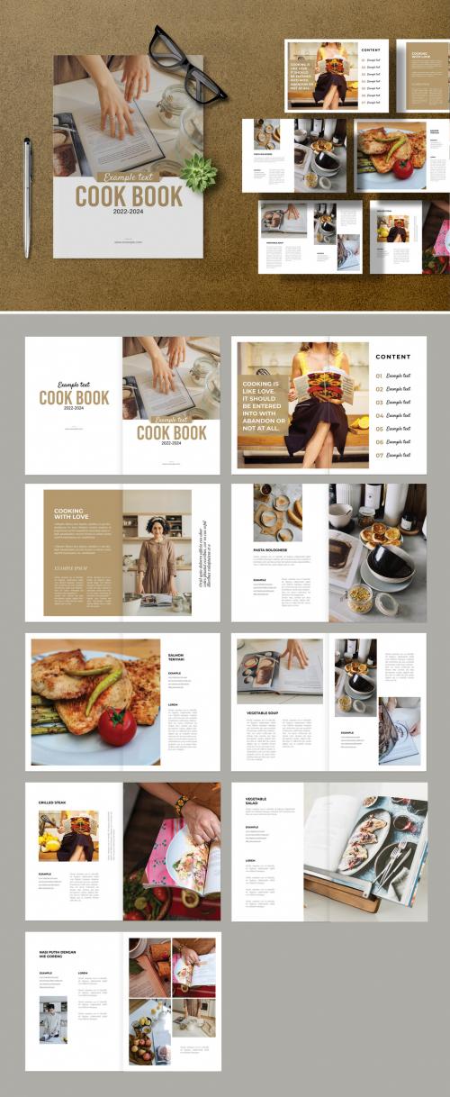 Cook Book Layout - 478872644