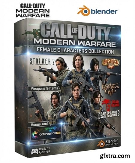 Call Of Duty Modern Warfare Female Characters Collection