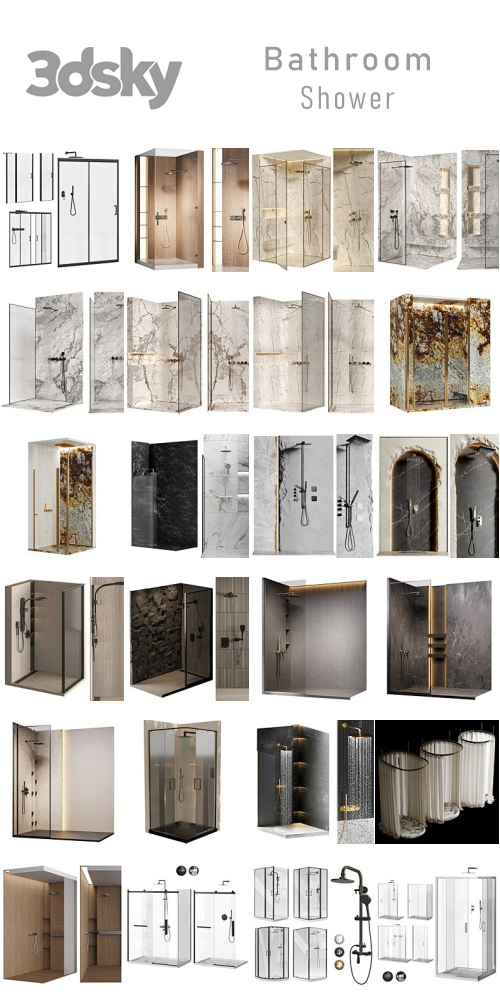 3DSky - Bathroom - Shower 3DSky - Bathroom - Shower