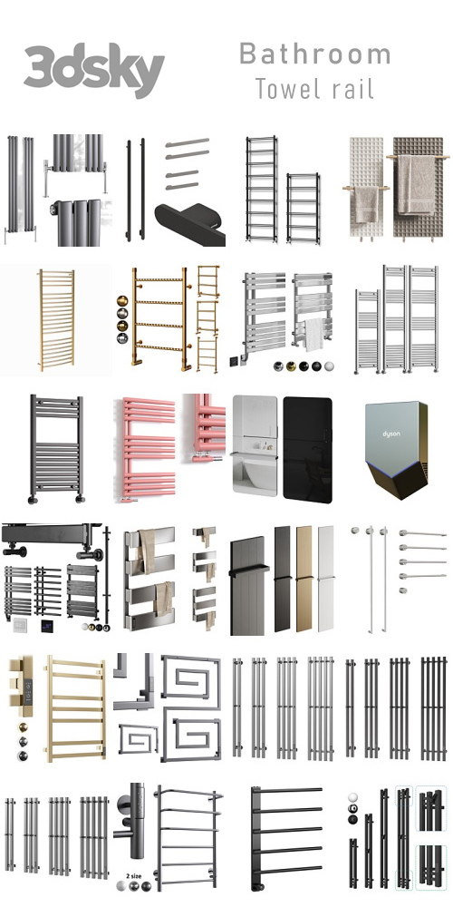 3DSky - Bathroom - Towel rail 3DSky - Bathroom - Towel rail