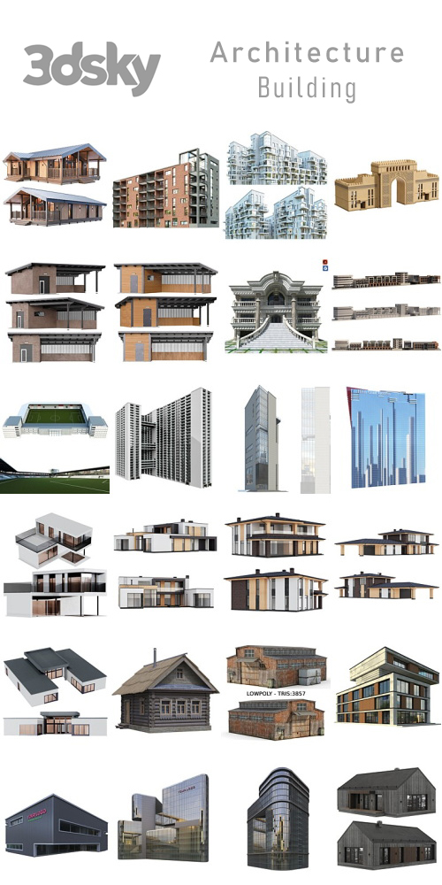 3DSky - Architecture - Building 3DSky - Architecture - Building