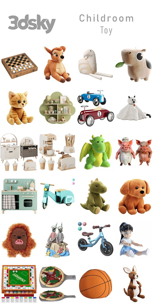 3DSky - Childroom - Toy 3DSky - Childroom - Toy