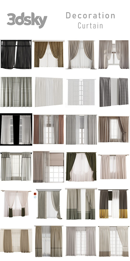 3DSky - Decoration - Curtain - Part 3 3DSky - Decoration - Curtain - Part 3