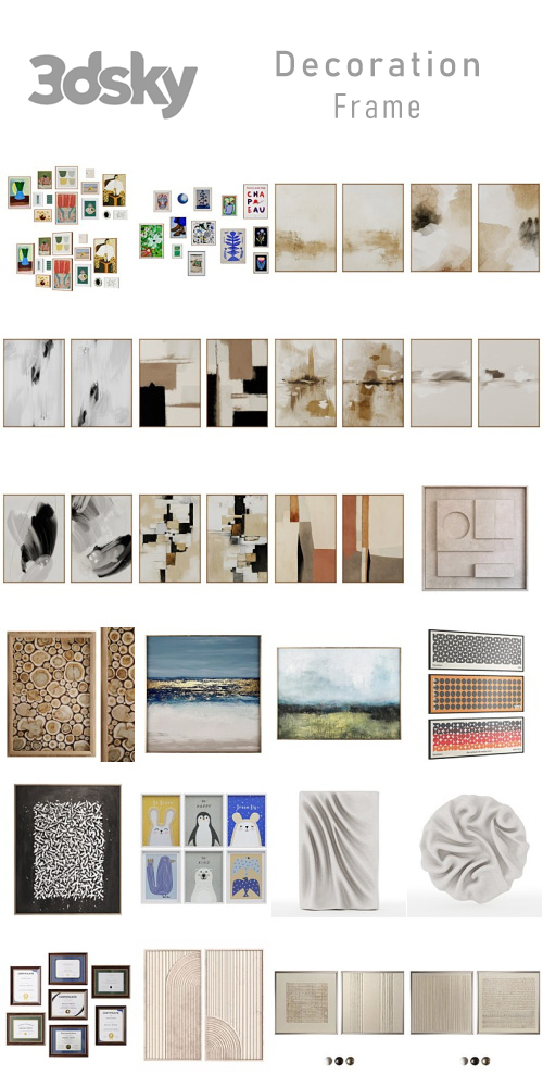 3DSky - Decoration - Frame - Part 3 3DSky - Decoration - Frame - Part 3