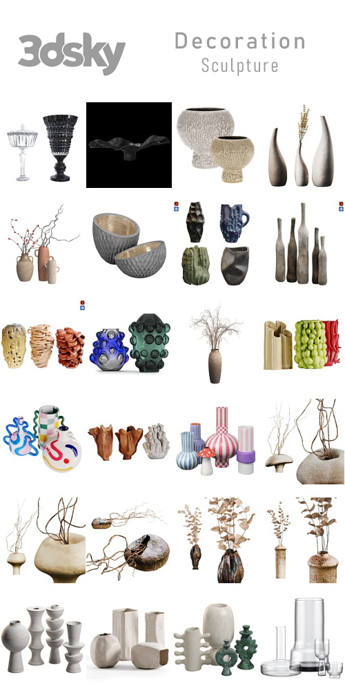 3DSky - Decoration - Vase 3DSky - Decoration - Vase