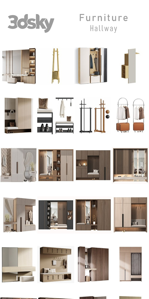 3DSky - Furniture - Hallway 3DSky - Furniture - Hallway