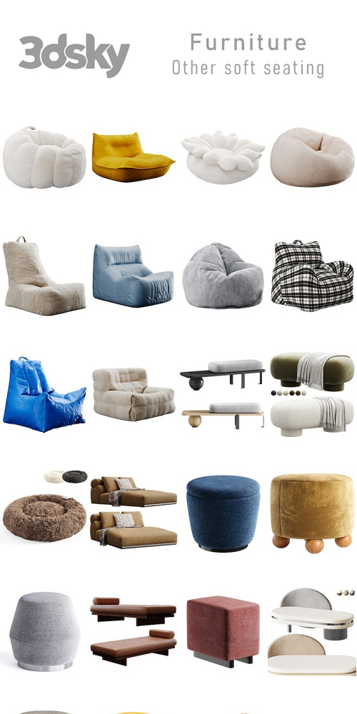 3DSky - Furniture - Other soft seating Part 3