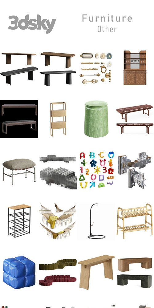 3DSky - Furniture - Other Part 1 3DSky - Furniture - Other Part 1