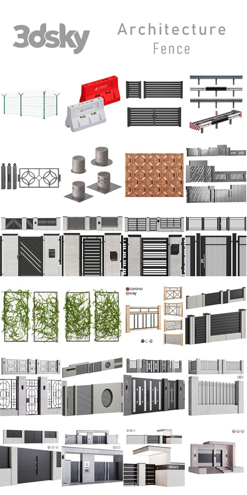 3DSky - Architecture - Fence 3DSky - Architecture - Fence